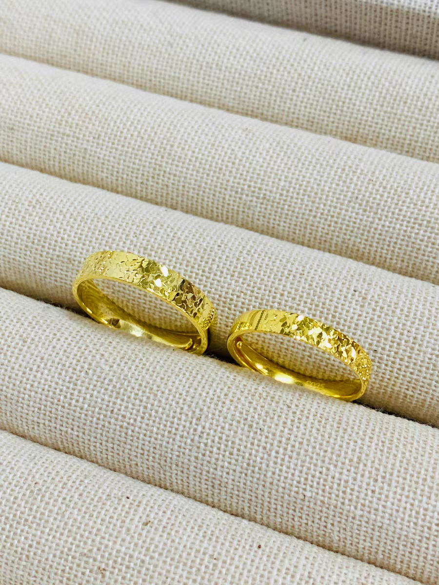 Couple Matching Rings – Romantic Birthday Gift for Girlfriend