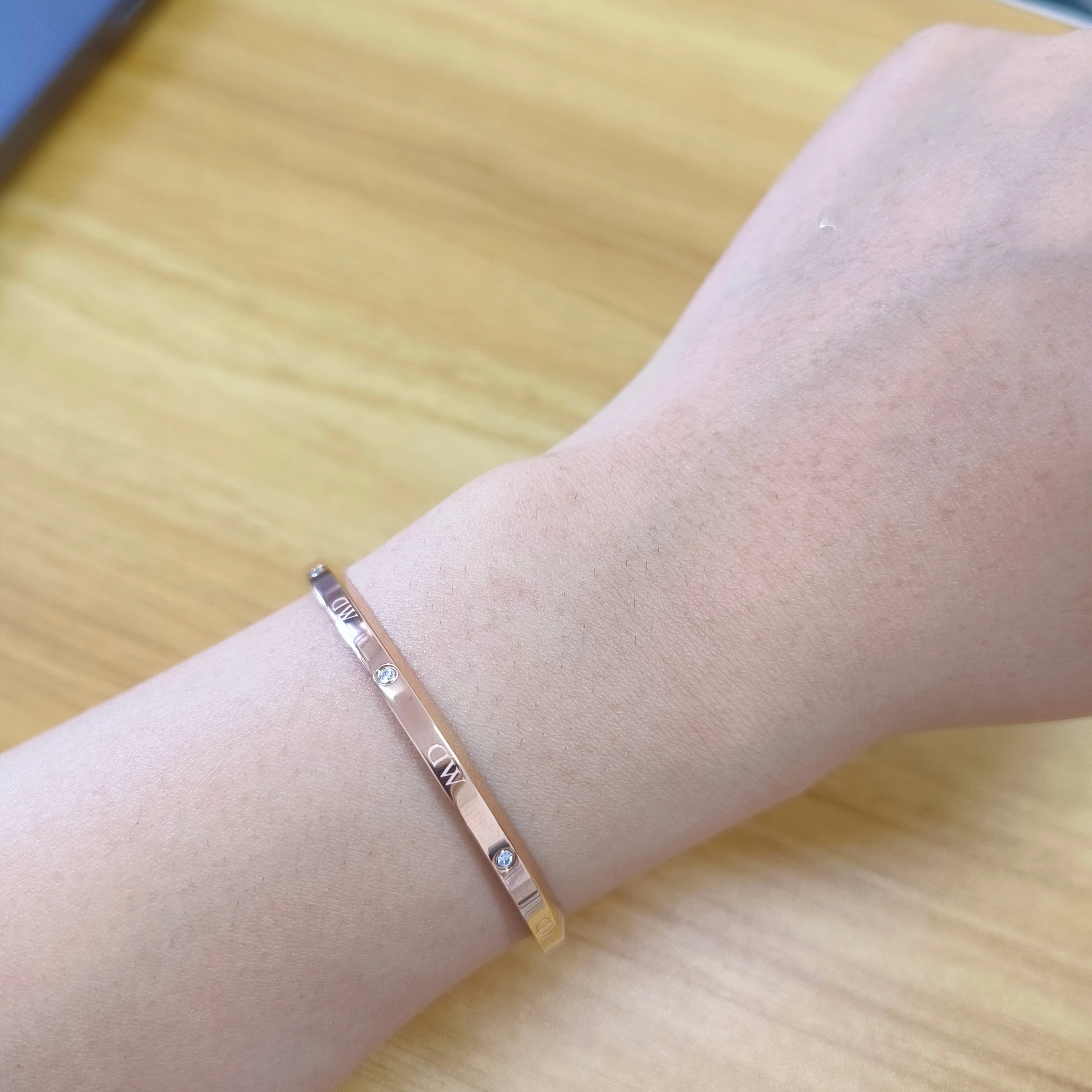 Rose Gold Women’s Bracelet – Elegant Couple Jewelry Romantic Gift