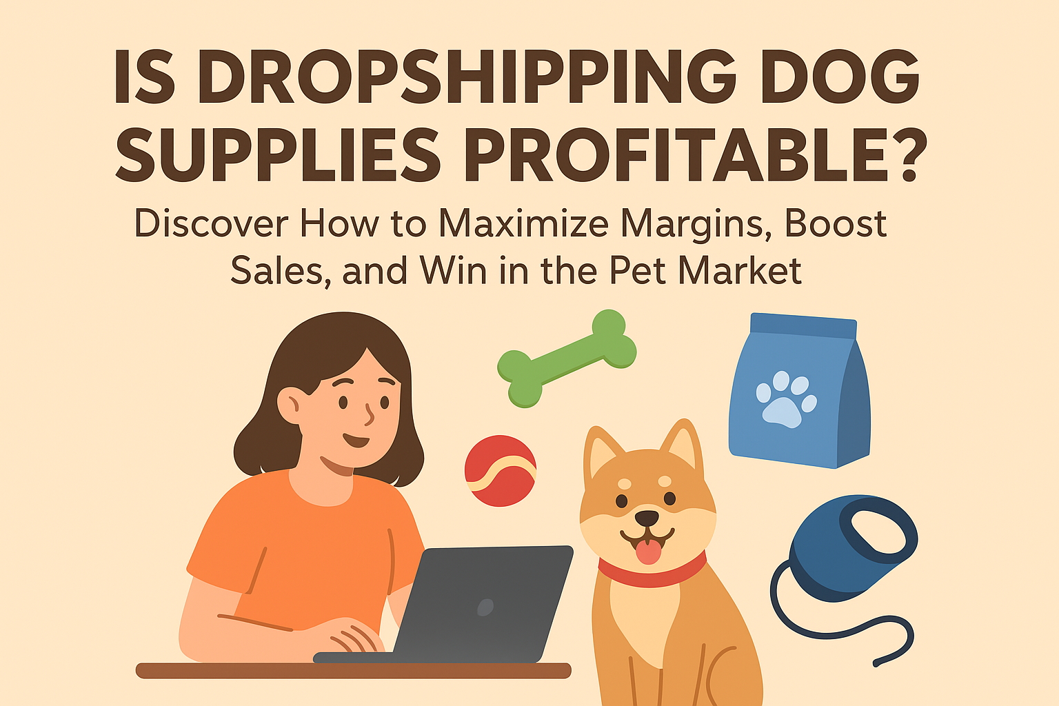 Le dropshipping de fournitures pour chiens est-il rentable