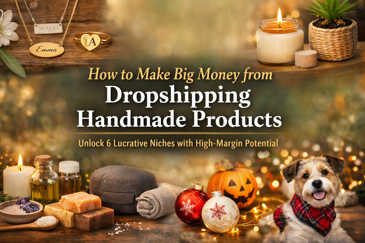 How to Make Big Money from Dropshipping Handmade Products: Unlock 6 Lucrative Niches with High-Margin Potential