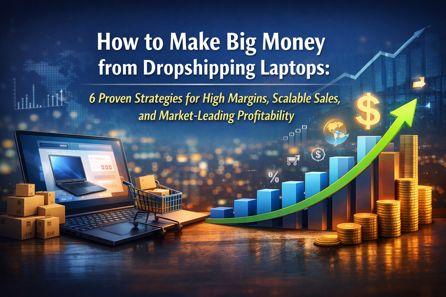 How to Make Big Money from Dropshipping Laptops: 6 Proven Strategies for High Margins, Scalable Sales, and Market-Leading Profitability