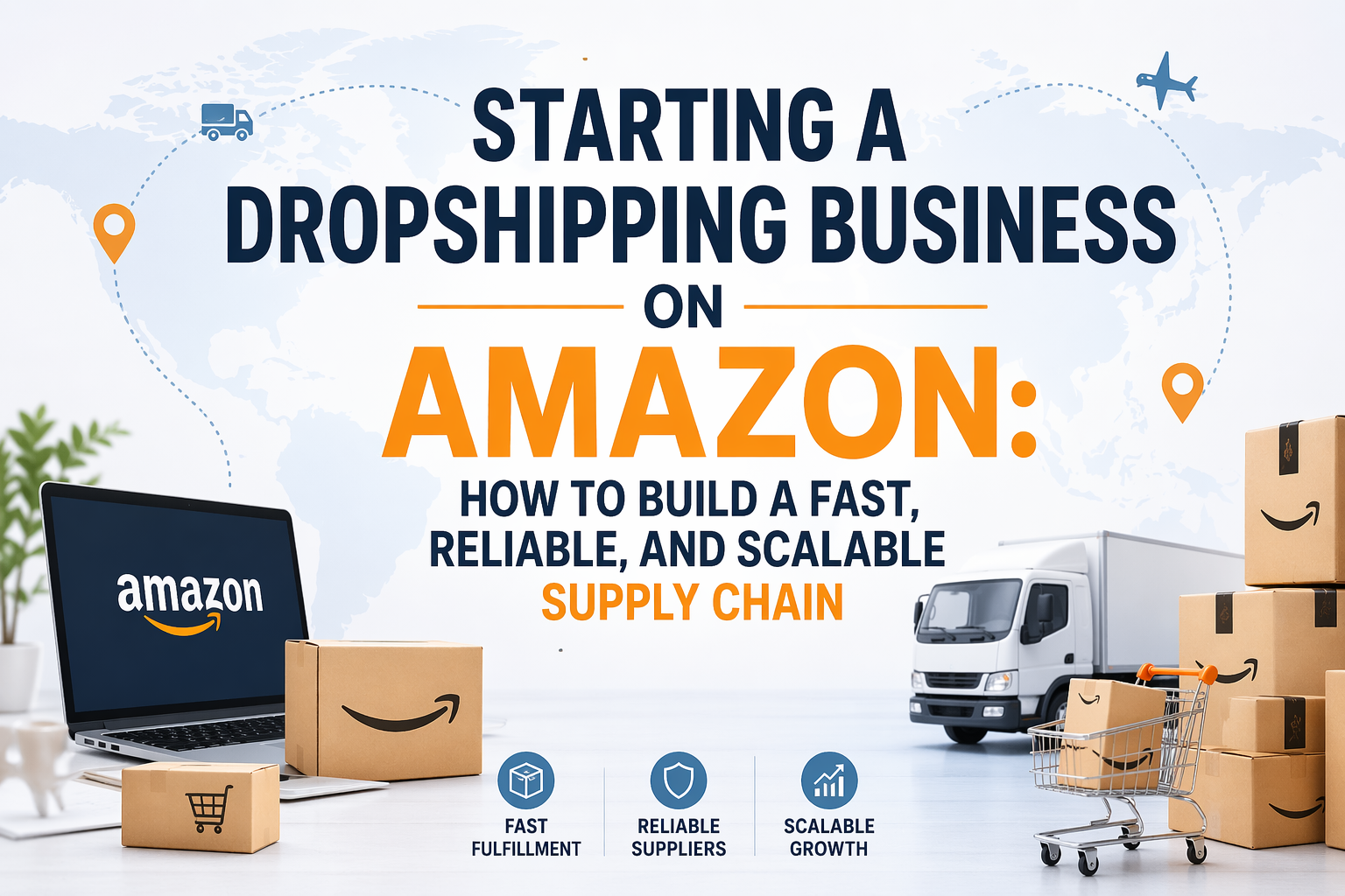 Starting a Dropshipping Business on Amazon: How to Build a Fast, Reliable, and Scalable Supply Chain