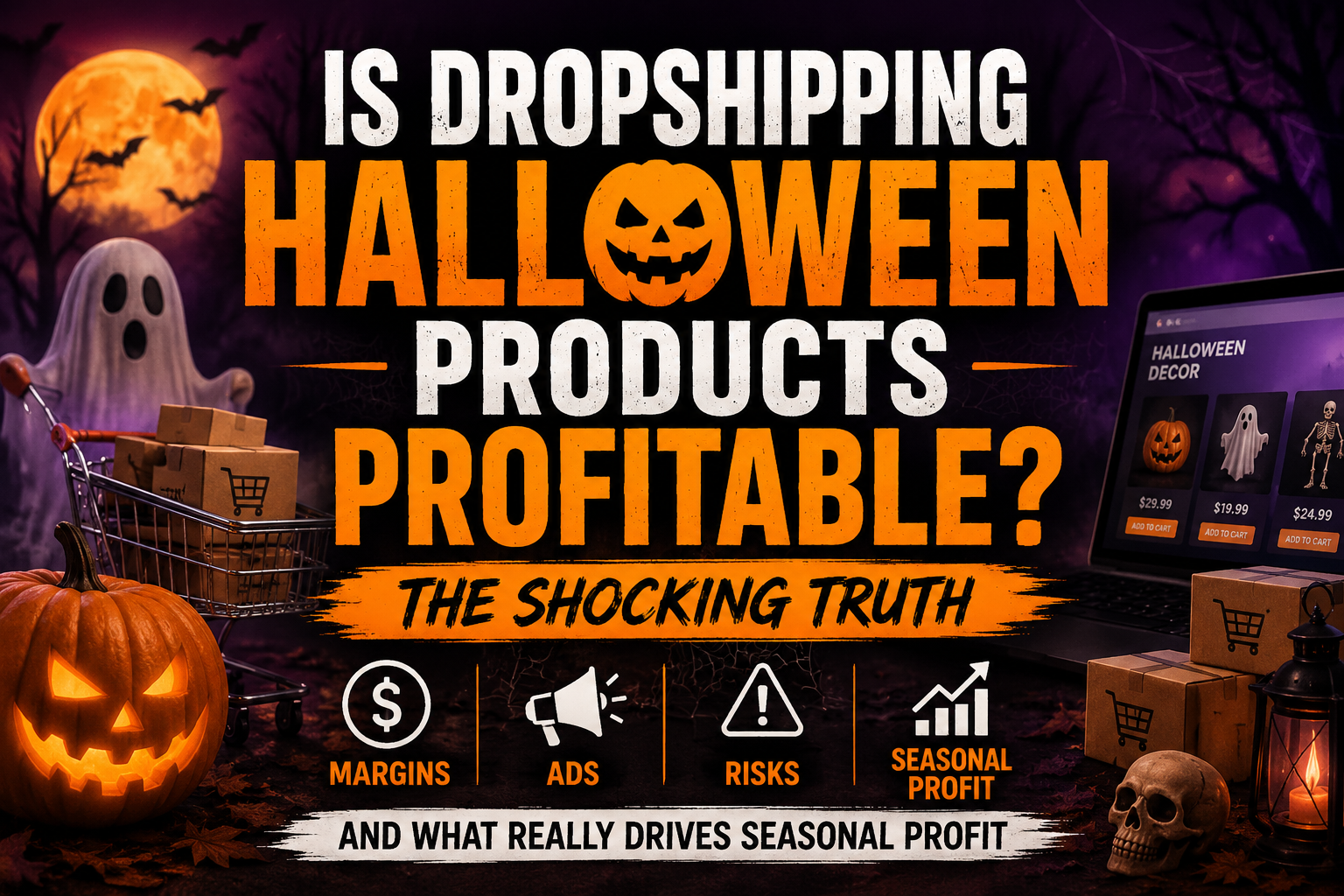 Is Dropshipping Halloween Products Profitable? The Shocking Truth About Margins, Ads, Risks, and What Really Drives Seasonal Profit
