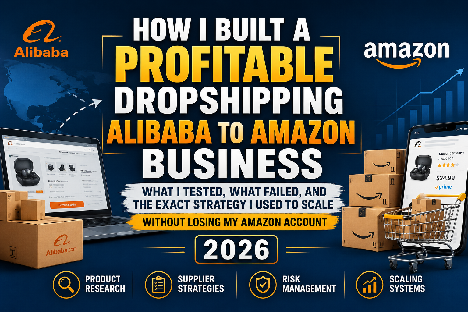 How I Built a Profitable Dropshipping Alibaba to Amazon Business: What I Tested, What Failed, and the Exact Strategy I Used to Scale Without Losing My Amazon Account in 2026
