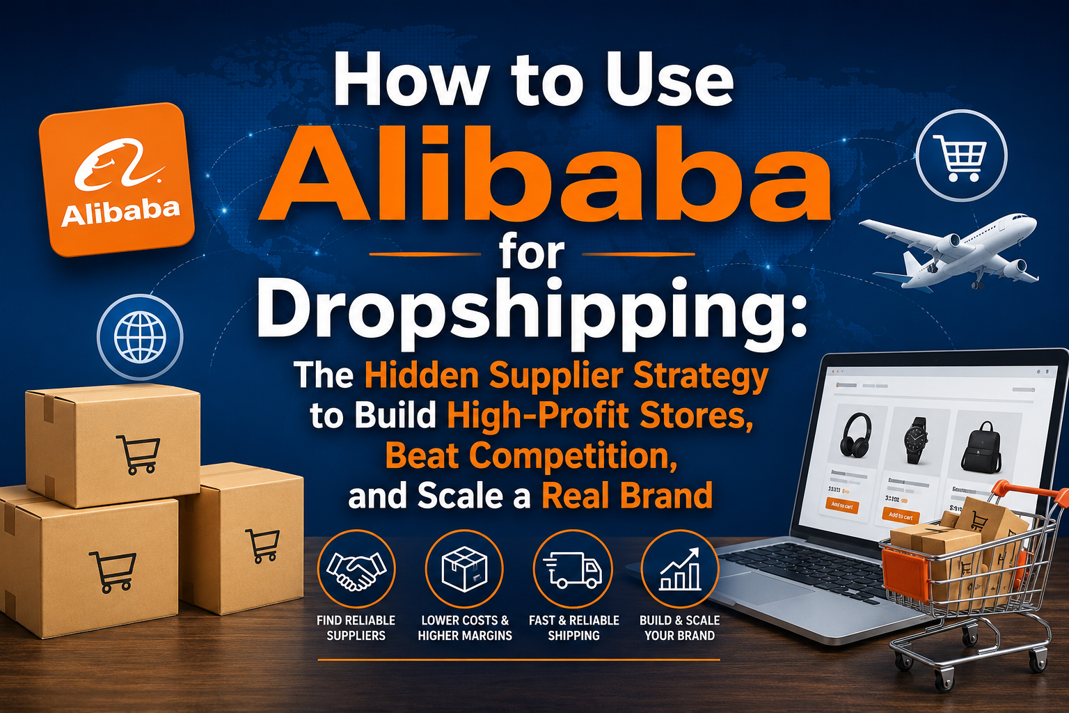 How to Use Alibaba for Dropshipping: The Hidden Supplier Strategy to Build High-Profit Stores, Beat Competition, and Scale a Real Brand