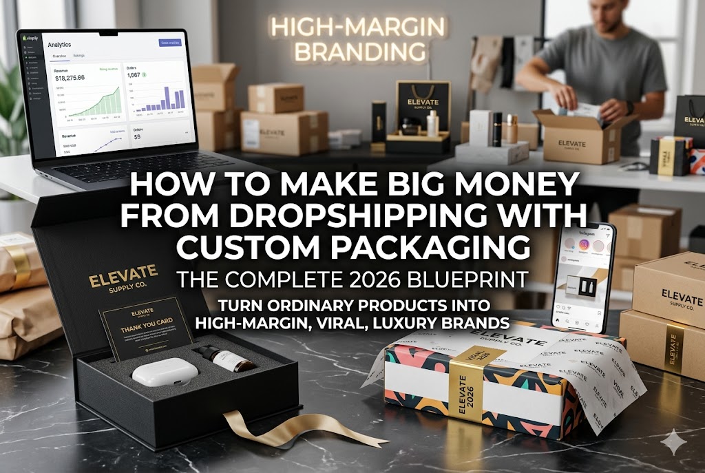 How to Make Big Money from Dropshipping with Custom Packaging