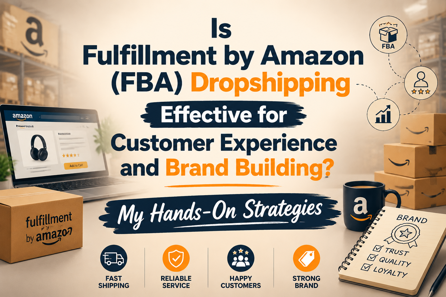 Is Fulfillment by Amazon (FBA) Dropshipping Effective for Customer Experience and Brand Building? My Hands-On Strategies