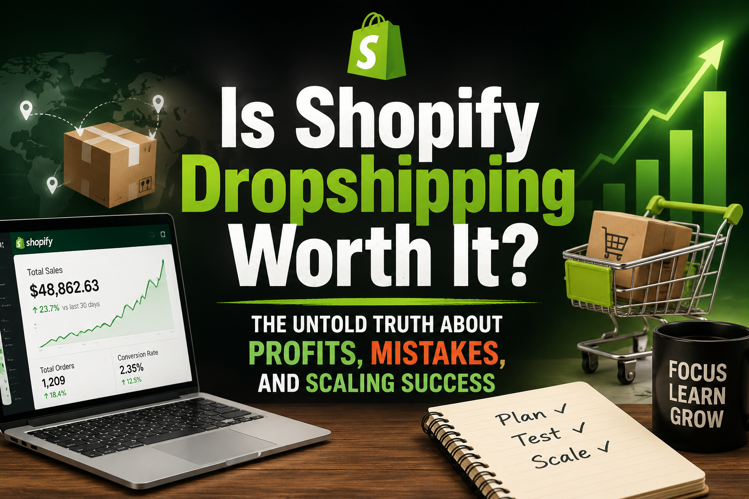Is Shopify Dropshipping Worth It? The Untold Truth About Profits, Mistakes, and Scaling Success