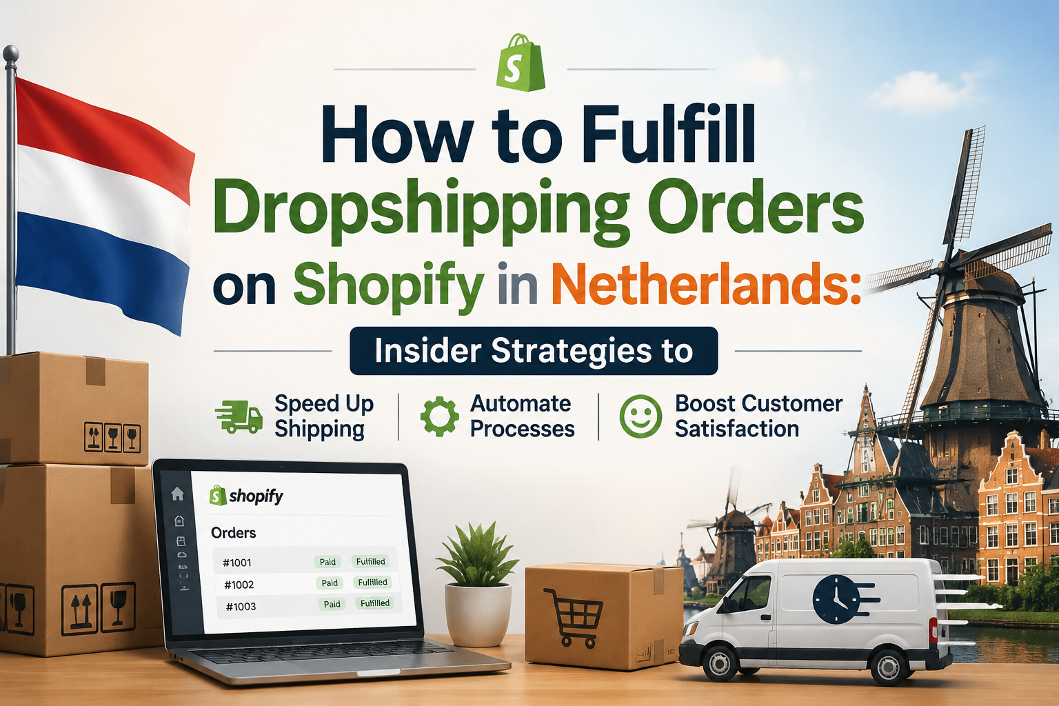 How to Fulfill Dropshipping Orders on Shopify in Netherlands: Insider Strategies to Speed Up Shipping, Automate Processes, and Boost Customer Satisfaction