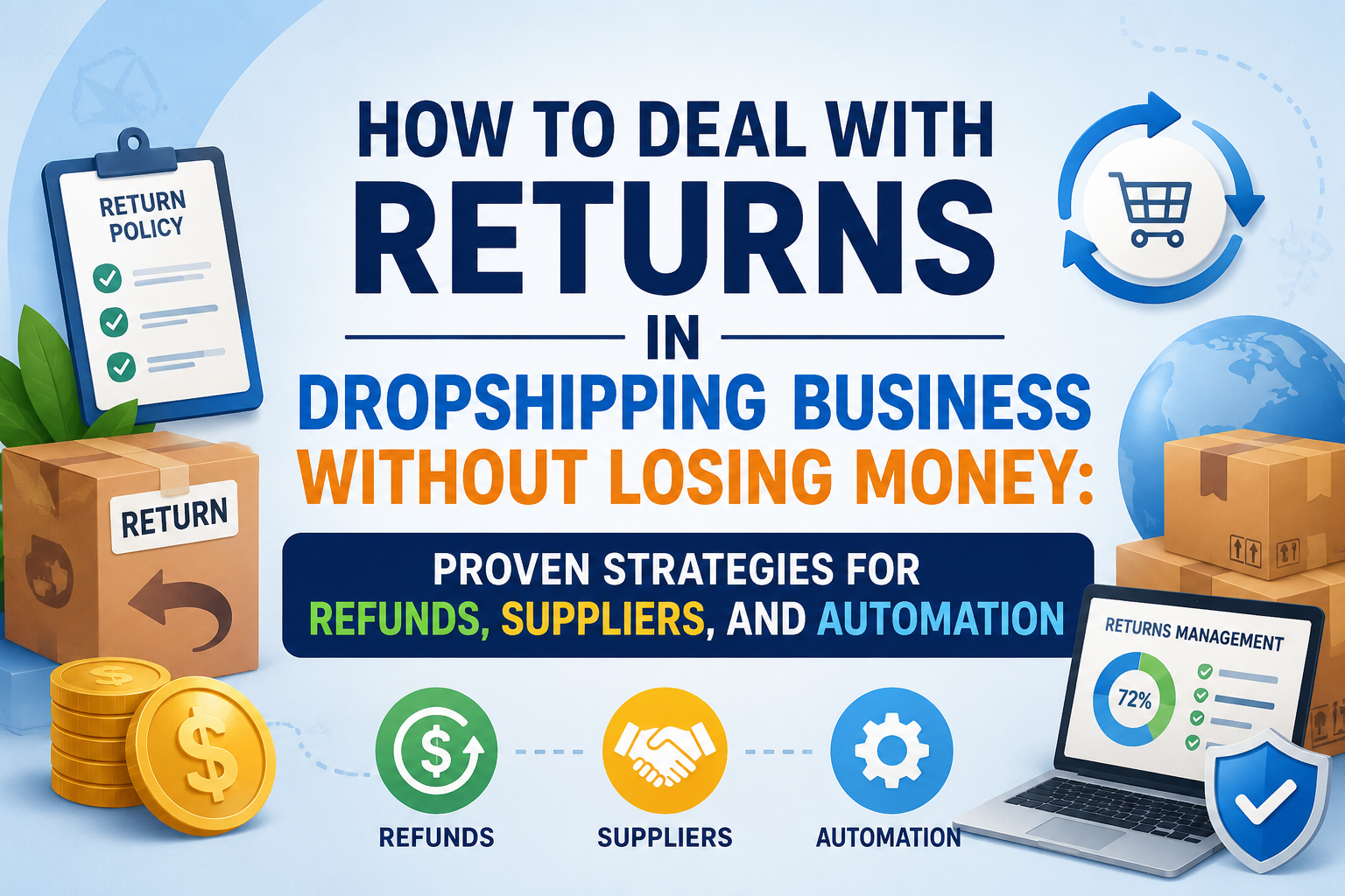 How to Deal With Returns in Dropshipping Business Without Losing Money: Proven Strategies for Refunds, Suppliers, and Automation