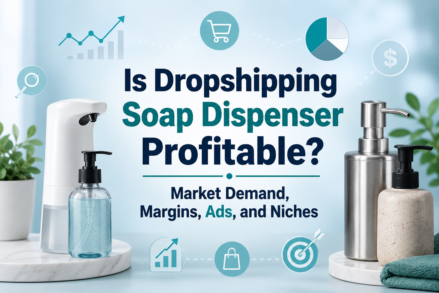 Is Dropshipping Soap Dispenser Profitable? Market Demand, Margins, Ads, and Niches