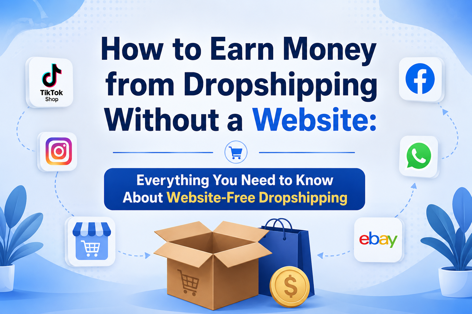 How to Earn Money from Dropshipping Without a Website: Everything You Need to Know About Website-Free Dropshipping