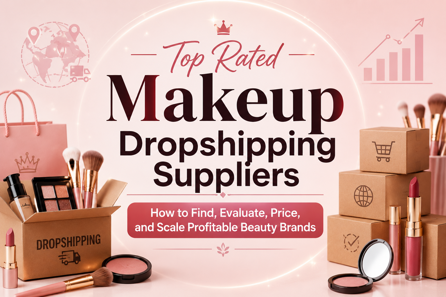 Top Rated Makeup Dropshipping Suppliers: How to Find, Evaluate, Price, and Scale Profitable Beauty Brands