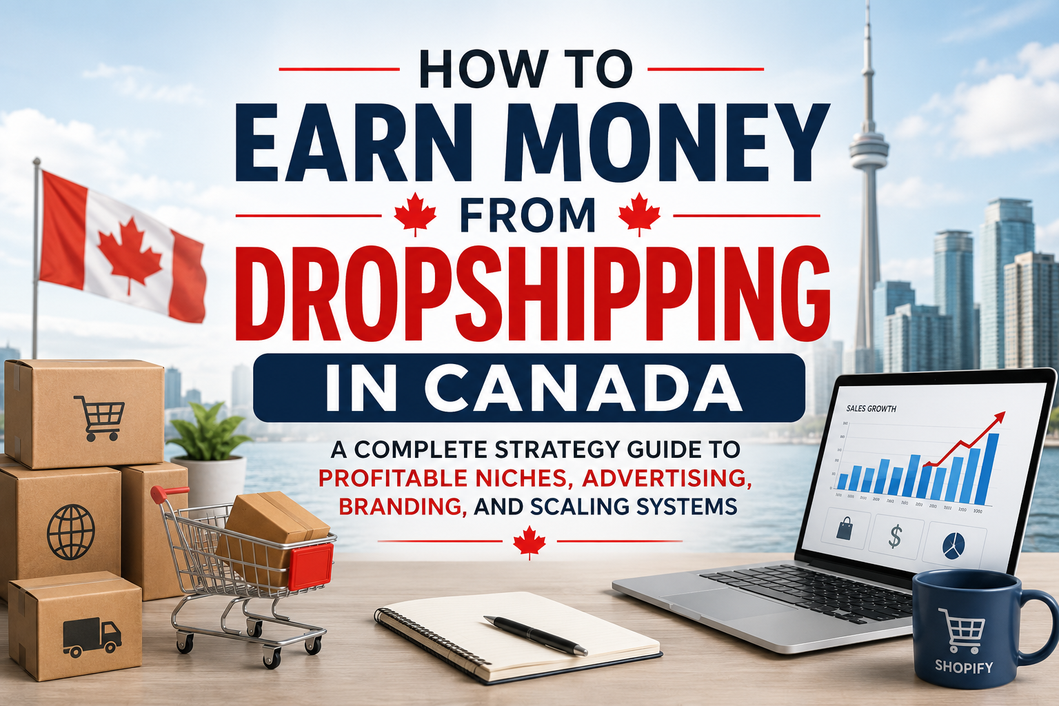 How to Earn Money from Dropshipping in Canada