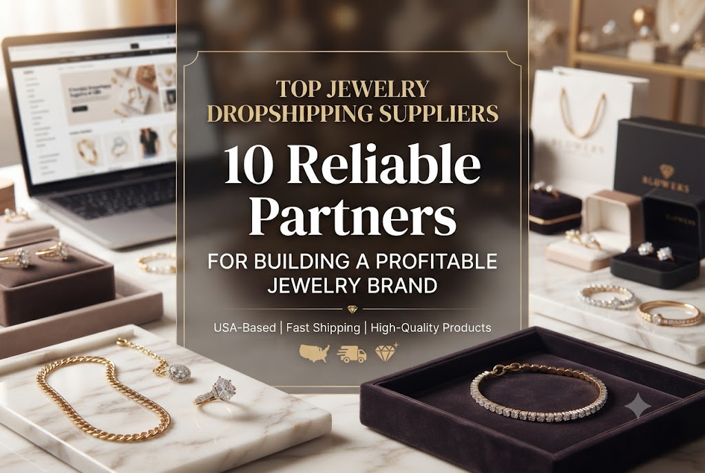 Top Jewelry Dropshipping Suppliers in USA: 10 Reliable Partners for Building a Profitable Jewelry Brand