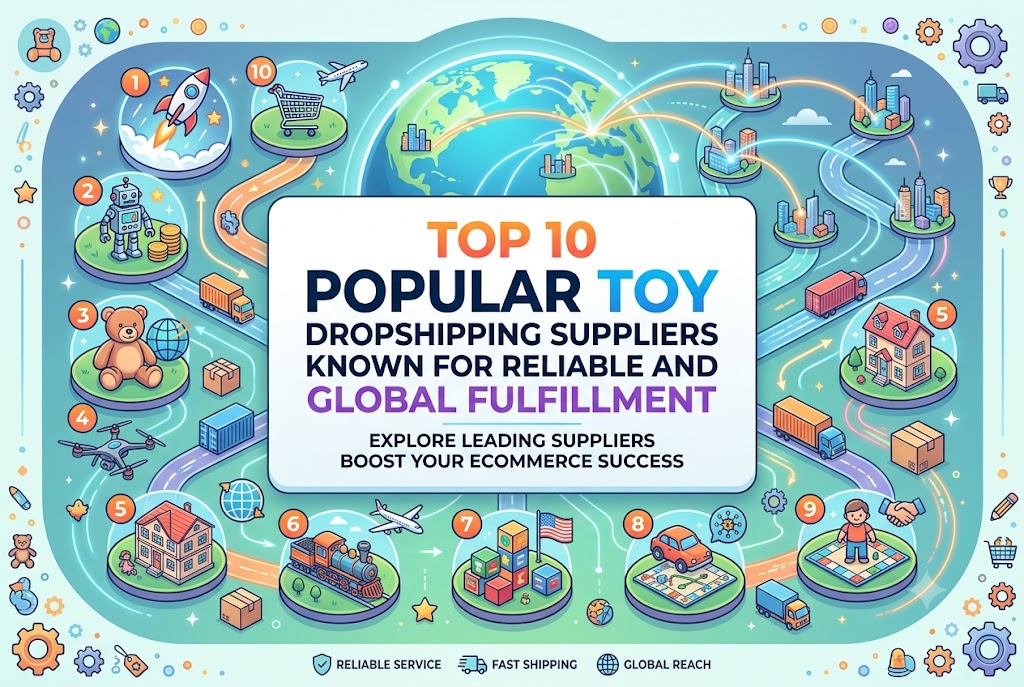 Top 10 Popular Toy Dropshipping Suppliers Known for Reliable and Global Fulfillment