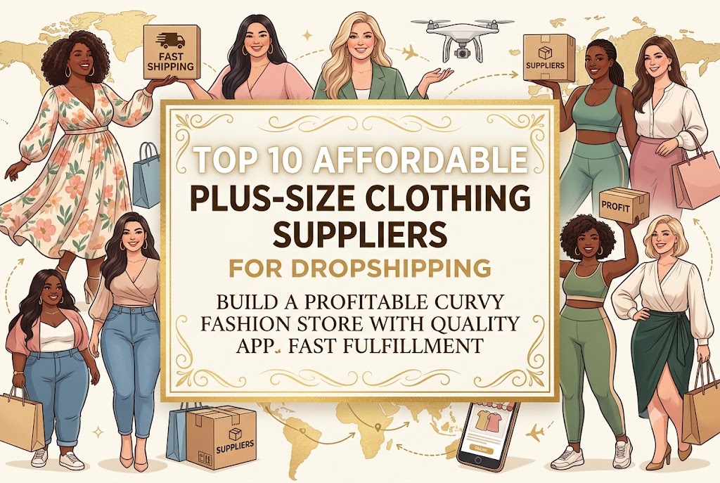 Top 10 Affordable Plus-Size Clothing Suppliers for Dropshipping: Build a Profitable Curvy Fashion Store with Quality Apparel and Fast Fulfillment