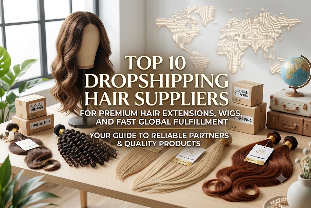 Top 10 Dropshipping Hair Suppliers for Premium Hair Extensions, Wigs, and Fast Global Fulfillment