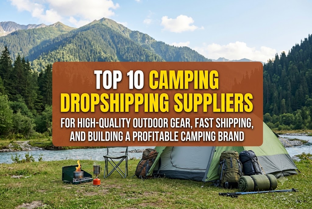 Top 10 Camping Dropshipping Suppliers for High-Quality Outdoor Gear, Fast Shipping, and Building a Profitable Camping Brand