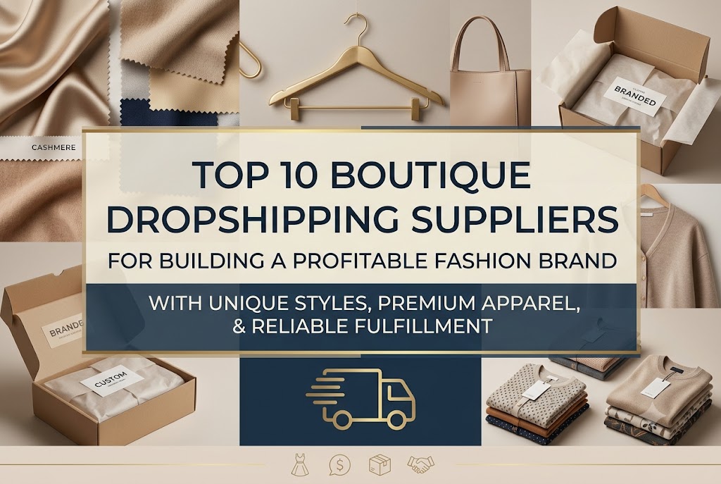 Top 10 Boutique Dropshipping Suppliers for Building a Profitable Fashion Brand with Unique Styles, Premium Apparel, and Reliable Fulfillment