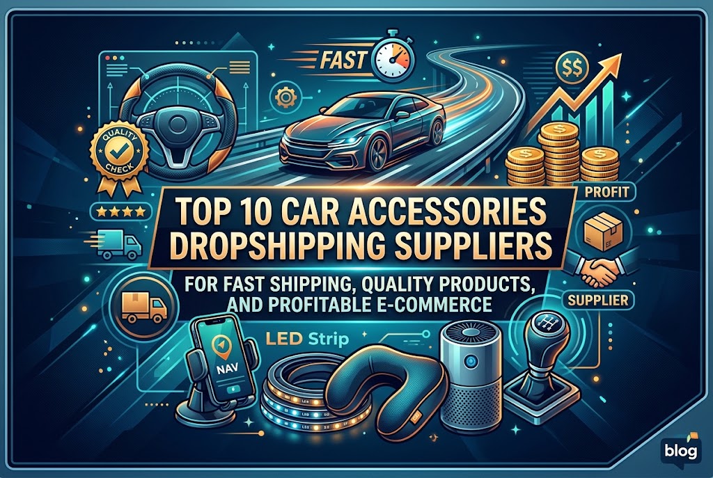Top 10 Car Accessories Dropshipping Suppliers for Fast Shipping, Quality Products, and Profitable E-Commerce