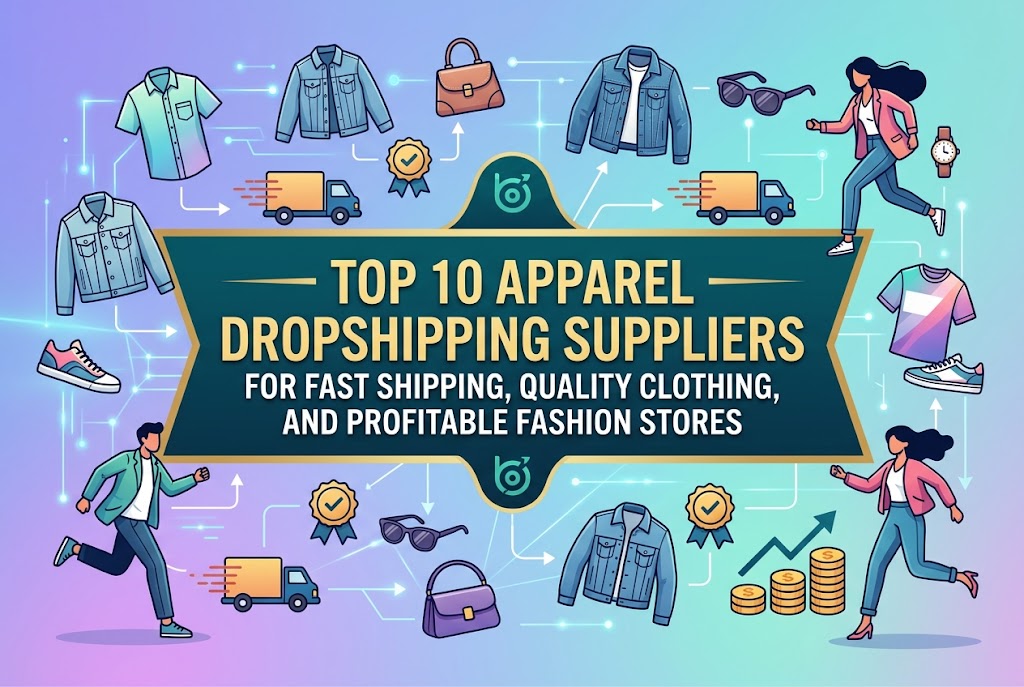 Top 10 Apparel Dropshipping Suppliers for Fast Shipping, Quality Clothing, and Profitable Fashion Stores