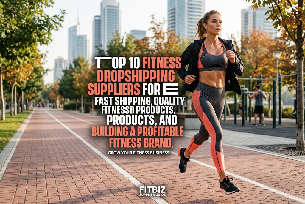 Top 10 Fitness Dropshipping Suppliers for Fast Shipping, Quality Fitness Products, and Building a Profitable Fitness Brand