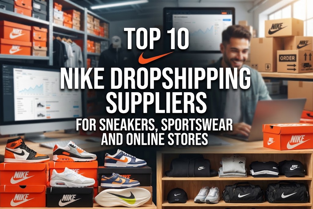 Top 10 Nike Dropshipping Suppliers for Sneakers, Sportswear and Online Stores
