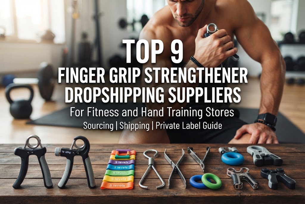 Top 9 Finger Grip Strengthener Dropshipping Suppliers for Fitness and Hand Training Stores