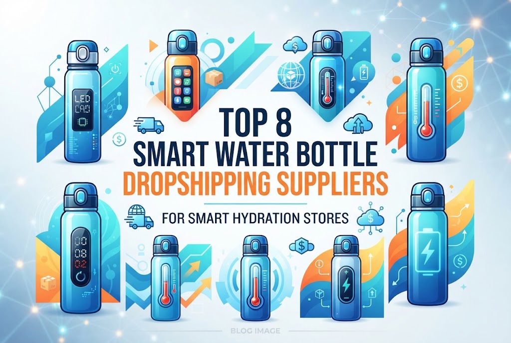 Top 8 Smart Water Bottle Dropshipping Suppliers for Smart Hydration Stores