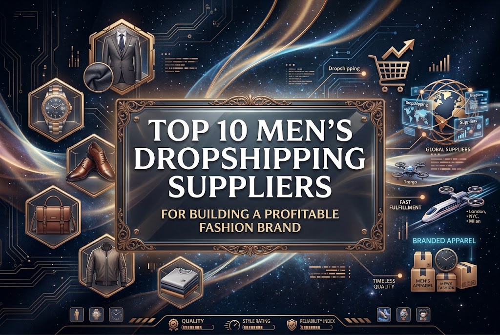 Top 10 Men’s Clothing Dropshipping Suppliers for Building a Profitable Fashion Brand